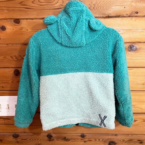 Obermeyer Kids Blue Unisex Shay sherpa Jacket XL - Picture 2 of 8